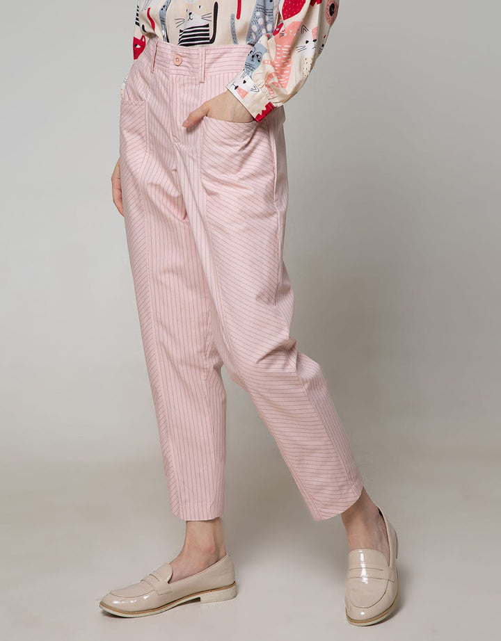 Nevada Chinos Pants Combine Horizontal And Vertical