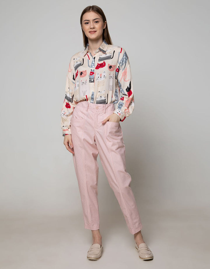 Nevada Chinos Pants Combine Horizontal And Vertical
