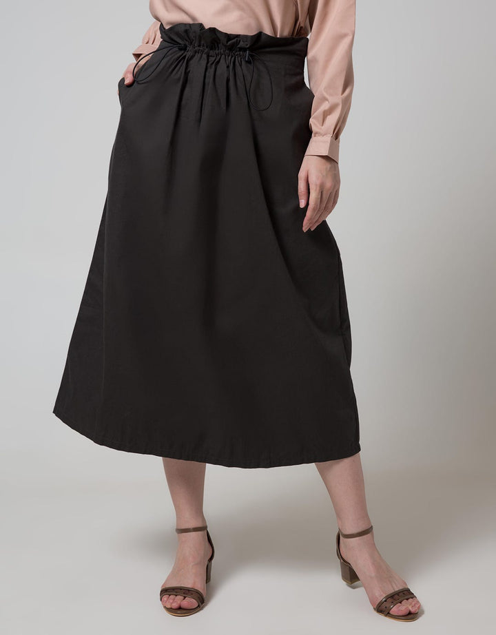 Nevada Maxi Skirt Long Woven Soled With Rope N Stopper
