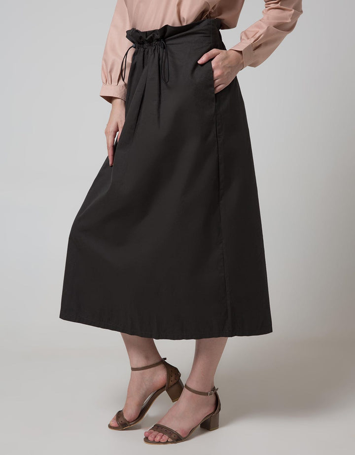 Nevada Maxi Skirt Long Woven Soled With Rope N Stopper