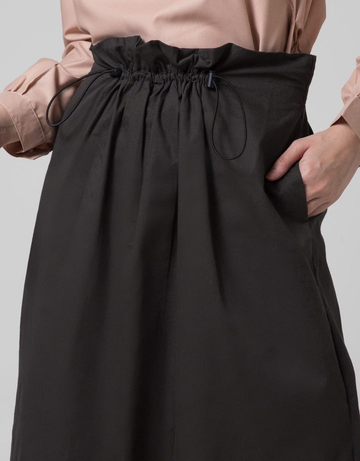 Nevada Maxi Skirt Long Woven Soled With Rope N Stopper