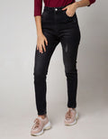 Nevada Denim Long Pants Ultra High Waist