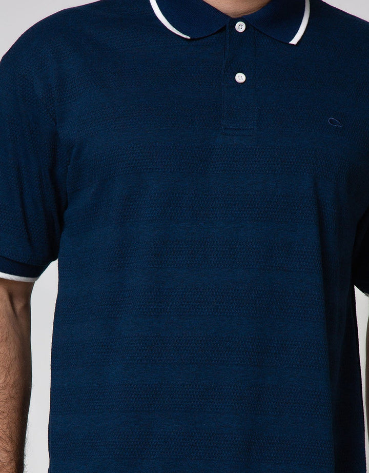 Cole Short Sleeve Polo Shirt Fashion Solid Collar Piping