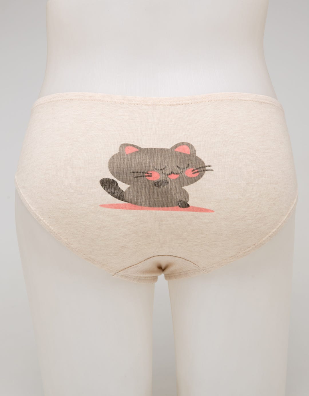 Nevada Midi Briefs Print Cute Cat Cd