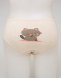 Nevada Midi Briefs Print Cute Cat Cd