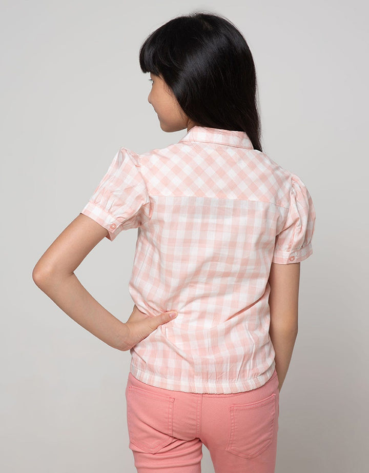 Aero Kids Short Sleeve Yarndyed Shirt