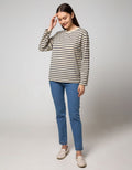 Phenomenal Long Sleeve T-Shirt Stripes Terry 3 Colors