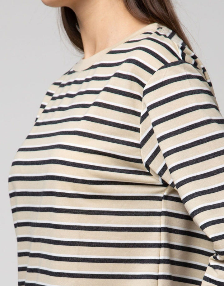 Phenomenal Long Sleeve T-Shirt Stripes Terry 3 Colors