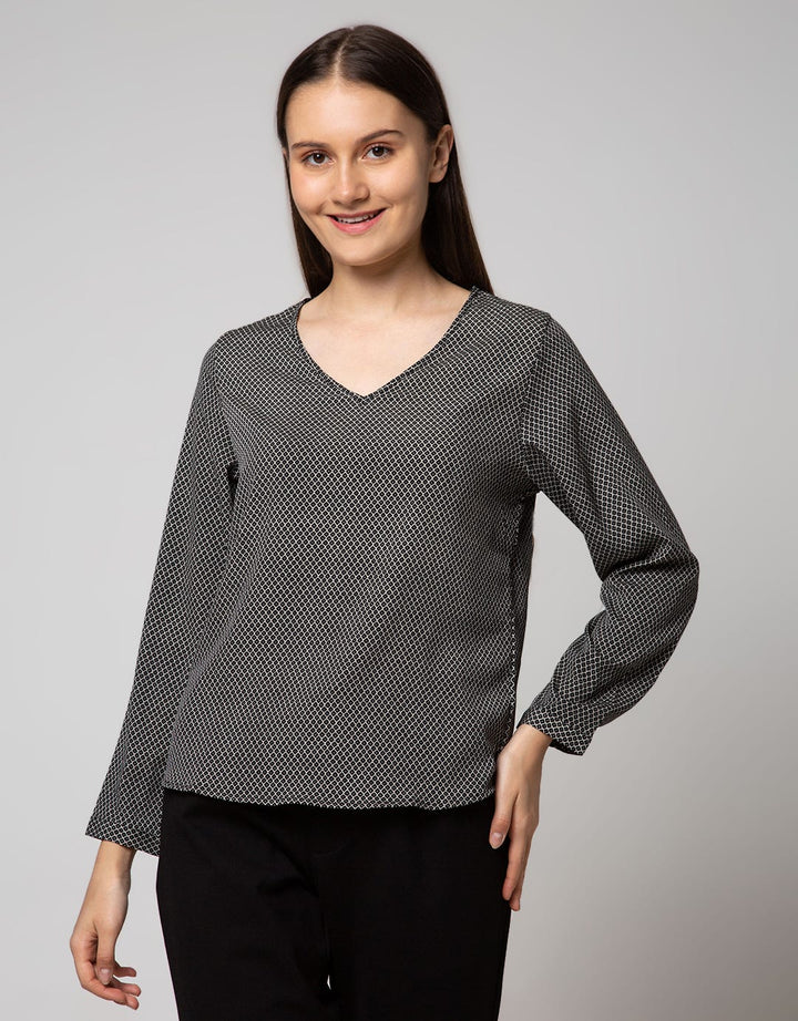 LS BLOUSE PRINT