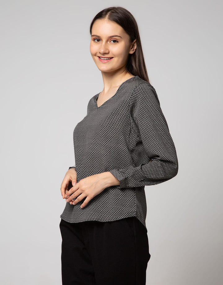 LS BLOUSE PRINT