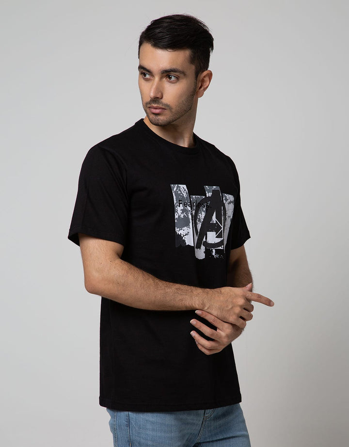 Marvel Avengers Fearless  Short Sleeve T-Shirt