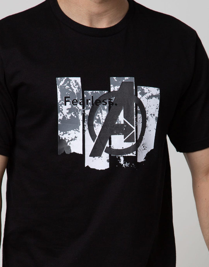 Marvel Avengers Fearless  Short Sleeve T-Shirt