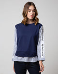 LS T-SHIRT COR BLUE