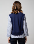 LS T-SHIRT COR BLUE