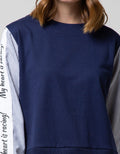 LS T-SHIRT COR BLUE