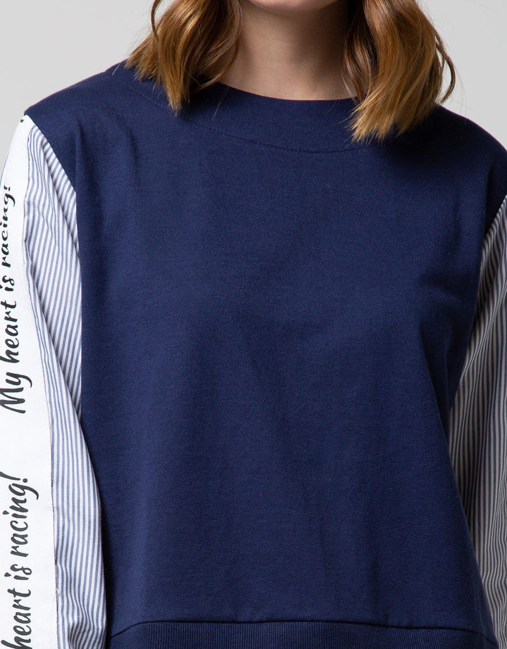 LS T-SHIRT COR BLUE