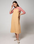 Details Overall Maxi Skirt Dress