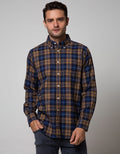 Cole Long Sleeve Shirt Woven Med Check