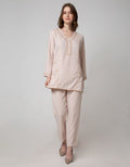 Connexion Long Sleeve Tunic Lebaran Embro Flower