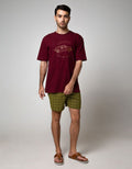 Cole Boxer Knit Print Abstrak