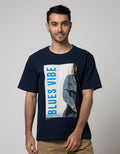 Nevada Short Sleeve T-Shirt Print Blues Vibe