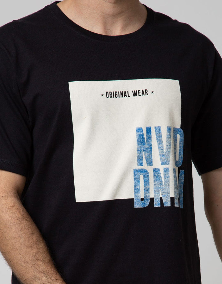 Nevada Short Sleeve T-Shirt Print Denim