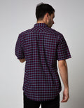 Cole Short Sleeve Shirt Twill Checks