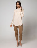 Connexion Long Sleeve Shirt Shanghai Collar Long Top