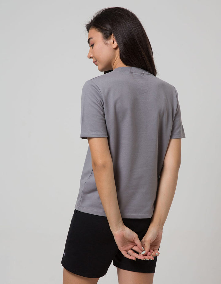 Connexion Short Sleeve T-Shirt Babyterry High Neck Basic