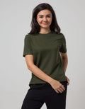 Connexion Short Sleeve T-Shirt Babyterry High Neck Basic