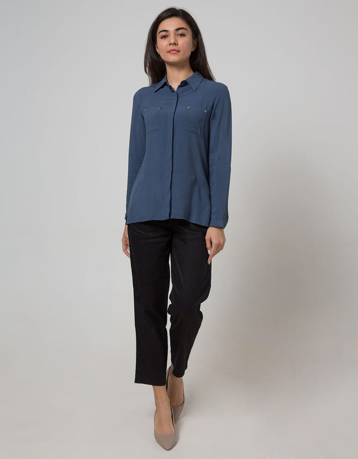 Connexion Long Pants Non Stretch High Waist Belt Apel