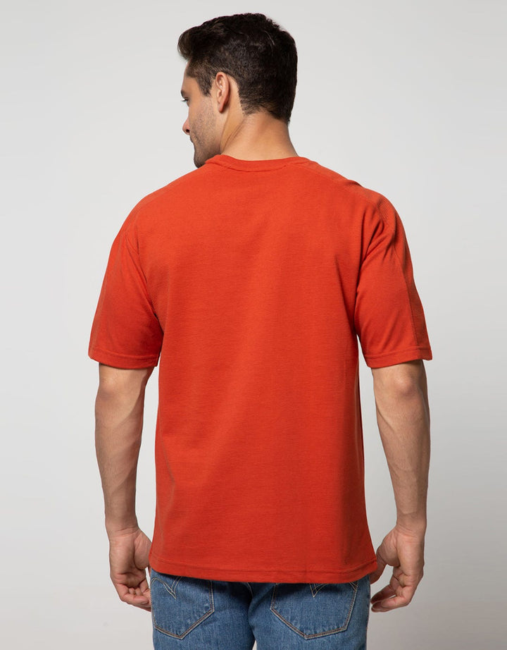 Cole Short Sleeve T-Shirt Tshirt Textured Print
