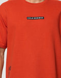 Cole Short Sleeve T-Shirt Tshirt Textured Print