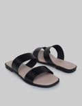 Fladeo Double Strap Teplek Slide Wanita