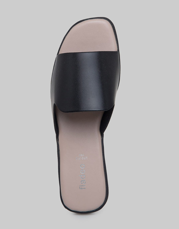 Fladeo Big Strap Sandal Teplek Slide Wanita