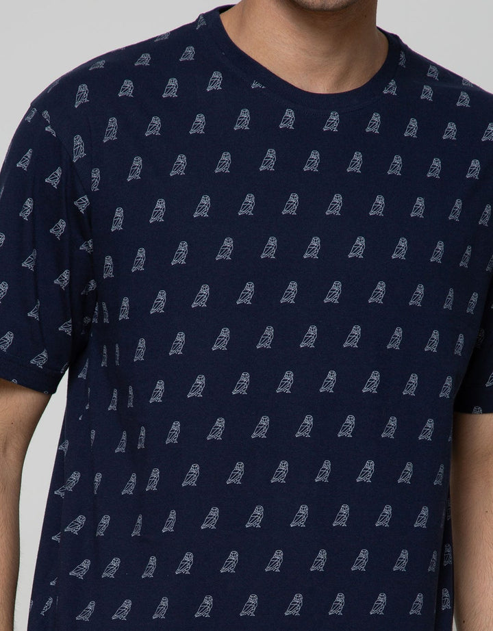 Cole Short Sleeve T-Shirt Reg Print Owl