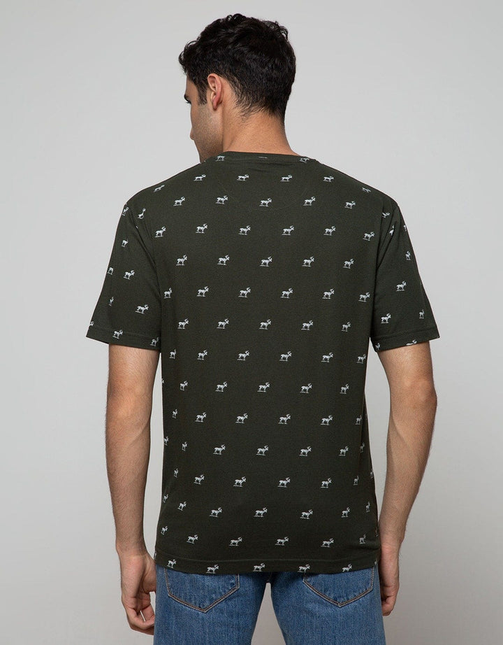 Cole Short Sleeve T-Shirt Print Elk