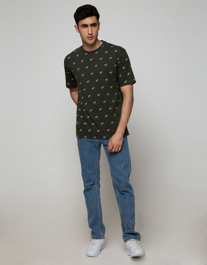 Cole Short Sleeve T-Shirt Print Elk