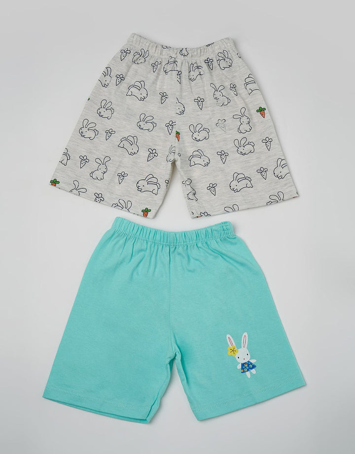 Pipiniko Short Pants Pack 2 Bottom Bunny Misty