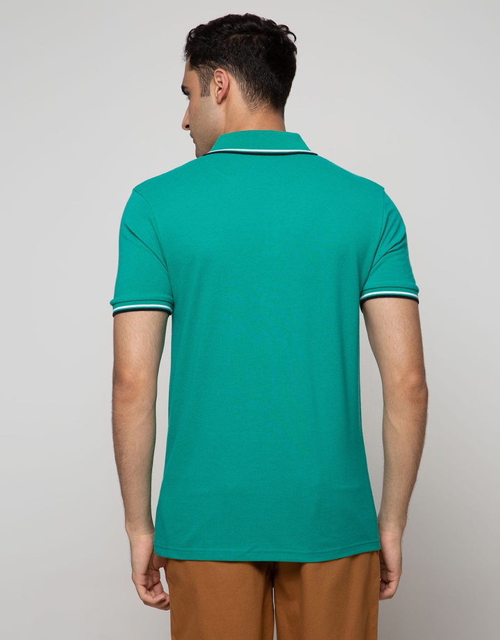 Cole Short Sleeve Polo Shirt Solid