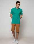 Cole Short Sleeve Polo Shirt Solid