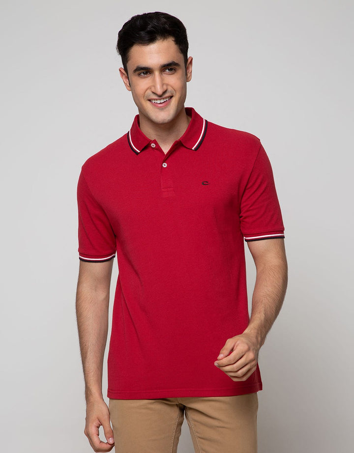 Cole Short Sleeve Polo Shirt Solid