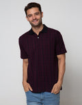 Cole Short Sleeve Polo Shirt Stripe