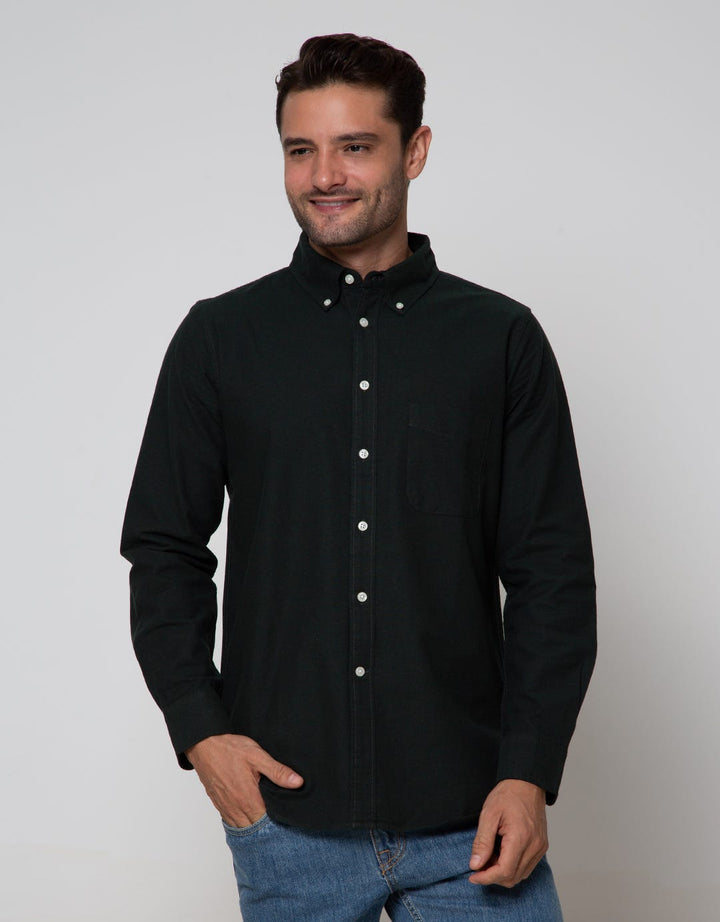 Cole Long Sleeve Shirt Regular Solid