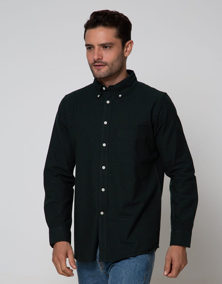Cole Long Sleeve Shirt Regular Solid