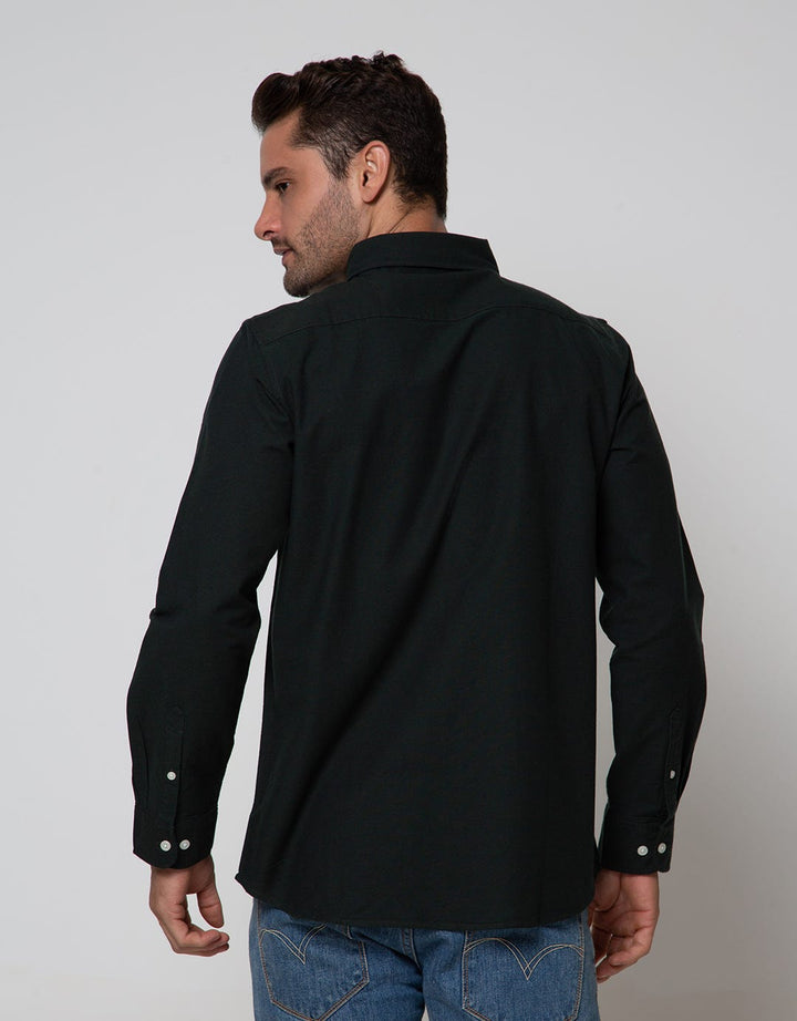 Cole Long Sleeve Shirt Regular Solid