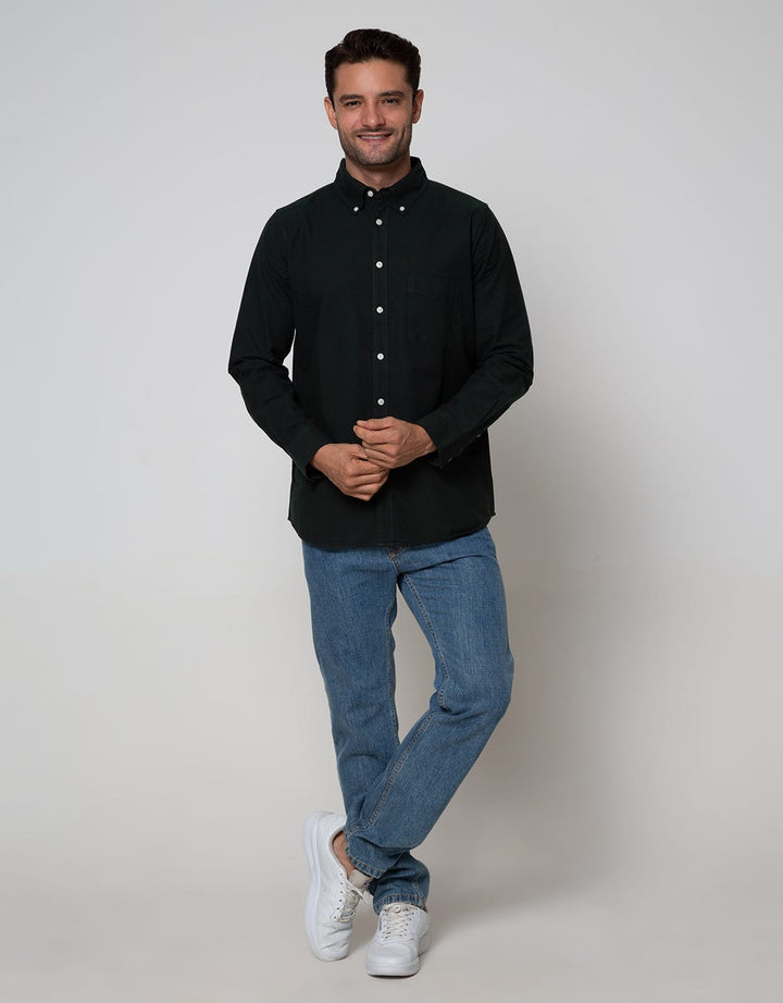 Cole Long Sleeve Shirt Regular Solid