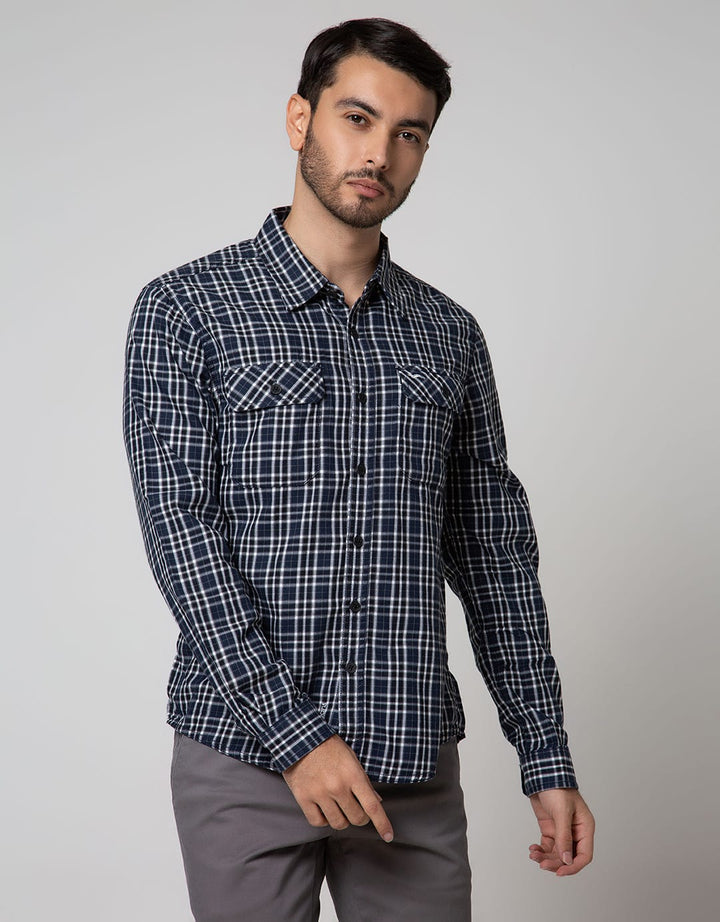 Cardinal Jeans Long Sleeve Kemeja