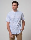 Cardinal Jeans Short Sleeve Men Kemeja Koko