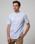 Cardinal Jeans Short Sleeve Men Kemeja Koko